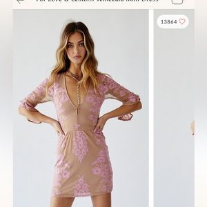 For Love & Lemons Temecula Mini Dress